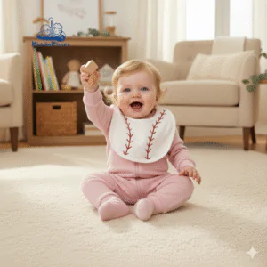 Korean Baby One-Piece Outfit (Pink)