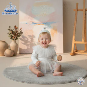 Korean Baby Stylish Romper (White)