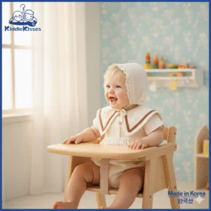 Korean Baby Off-White Sailor Romper